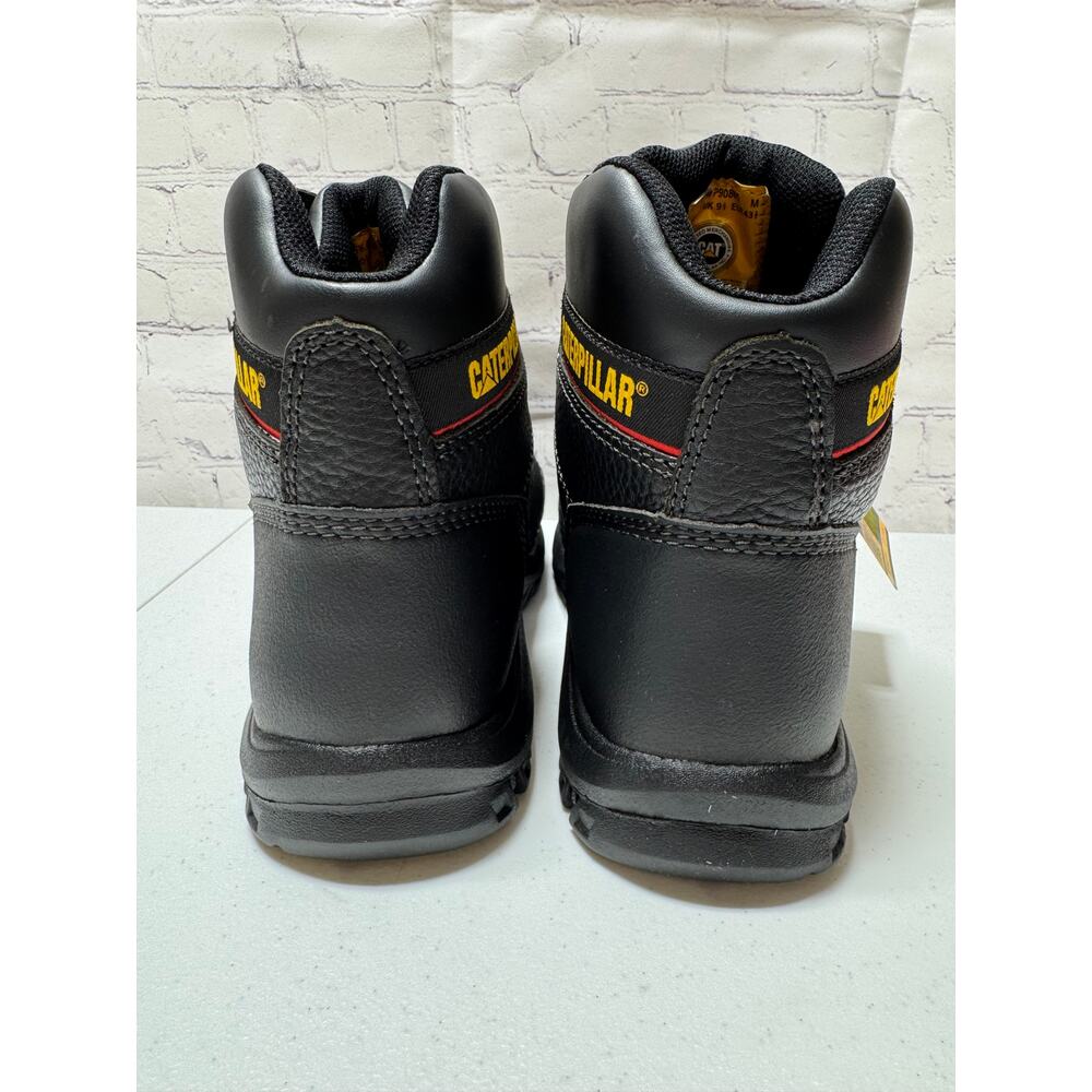 Caterpillar CAT Outline ST Steel Toe Work Boots Black Men’s 10.5 NIB - Picture 4 of 9